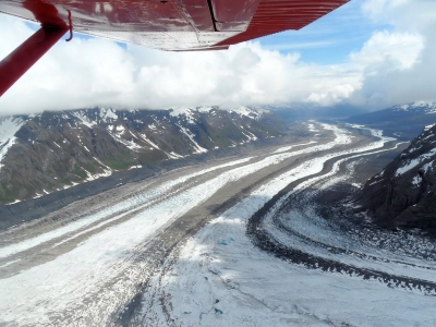 Gletscherüberflug