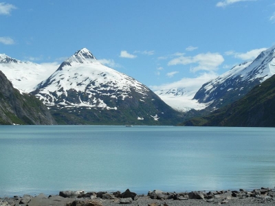Portage Gletscher